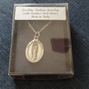 Lady of Guadalupe Pendent MADE IN ITALY